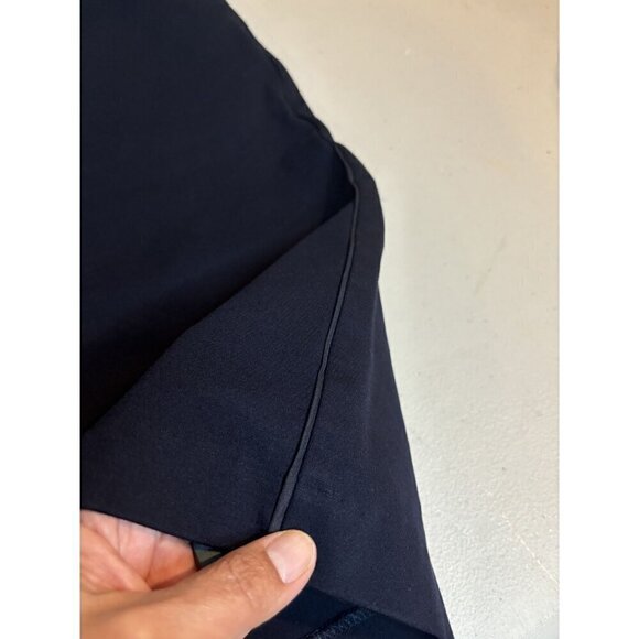 A New Day Womens Skirt Size 6 Career Work Black Straight Stretch Pencil Pockets - Picture 5 of 9